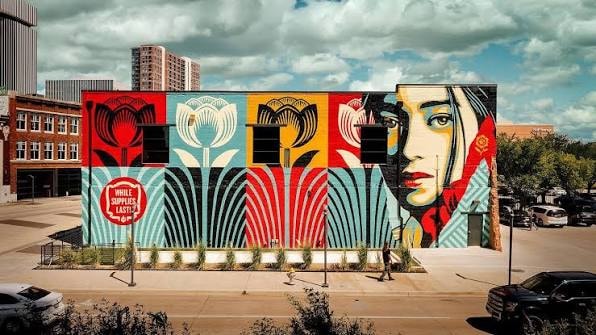 Shepard Fairey's bold graphic language has defined street art and political visual culture for three decades
